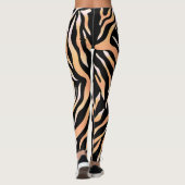 Tiger-Skin-Design Leggings (Rückseite)