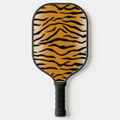 Tiger Skin Fur Muster Pickleball Paddel Pickleball Schläger (Vorderseite)