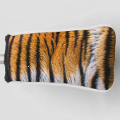 Tiger Skin Golf Headcover (Vorderseite)