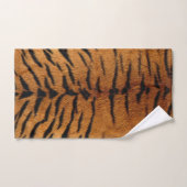 Tiger Skin Print Badhandtuch Set (Handtuch)