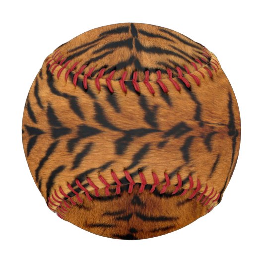 Tiger Skin Print Baseball (Rückseite)