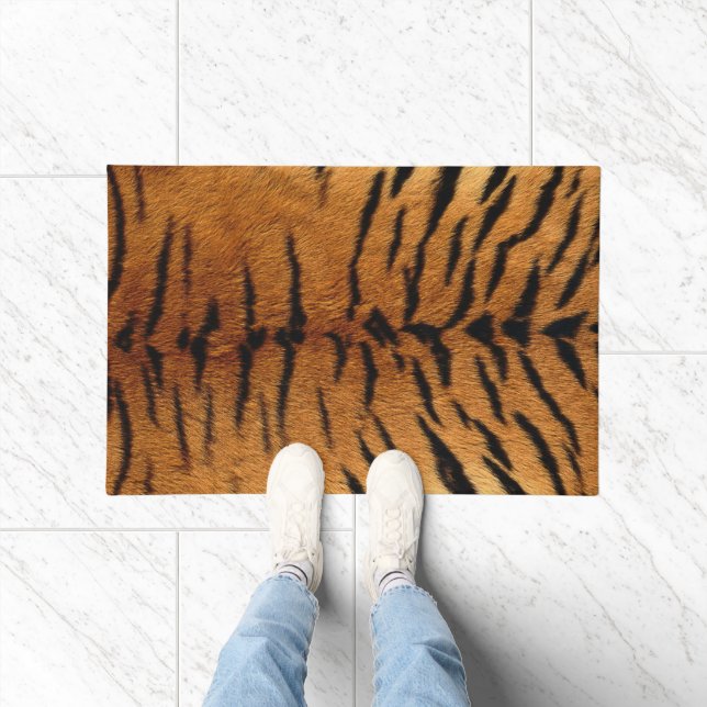Tiger Skin Print Fußmatte (Indoor)