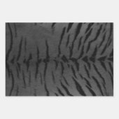 Tiger Skin Print in drei Farben Geschenkpapier Set (Vorderseite 3)