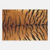 Tiger Skin Print in drei Farben Geschenkpapier Set (Vorderseite)