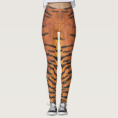 Tiger Skin Print Leggings (Vorderseite)