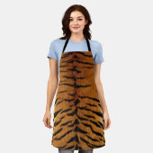 Tiger Skin Print Schürze (Getragen)