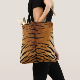 Tiger Skin Print Toag Tasche
