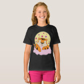 Tiger Sleeping Stars Clouds T-Shirt (Vorne ganz)