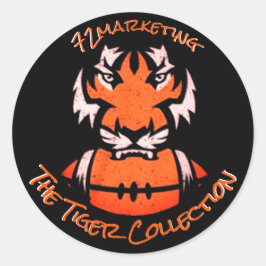 Tiger Slidell High School SHS Label Aufkleber