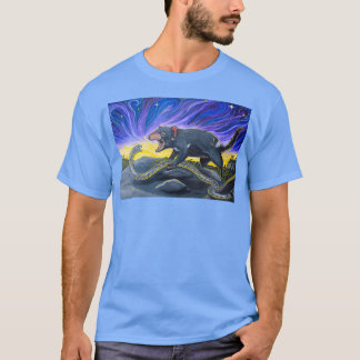 Tiger Snake gegen Tasmanian Devil T-Shirt