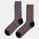 Tiger Socken (Linkes Detail)