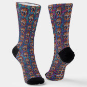 Tiger Socken (Gewinkelt)