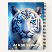 TIGER SOUL Journal-Notebook Notizblock (Rückseite)