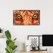Tiger *Soul Searcher* Poster (Heimbüro)