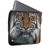 Tiger Soyono Smithsonian | Sumatran Laptopschutzhülle (Vorne Rechts)