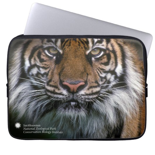 Tiger Soyono Smithsonian | Sumatran Laptopschutzhülle (Vorderseite)