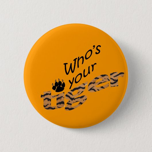 TIGER-SPASS BUTTON (Vorderseite)