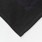 Tiger-Spiegel-Kunst Nouveau Fleece-Decke Fleecedecke (Ecke)