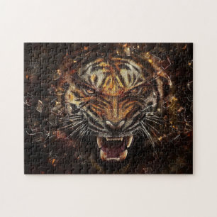Tiger-Spiel-Puzzle Puzzle