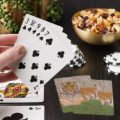 Tiger Spielkarten (In Situ)