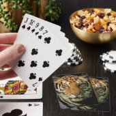 Tiger Spielkarten (In Situ)