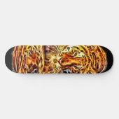 Tiger Spirit Custom Pro Park Board Skateboard (Horizontal)