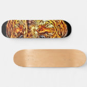 Tiger Spirit Custom Pro Park Board Skateboard (Horizontal)