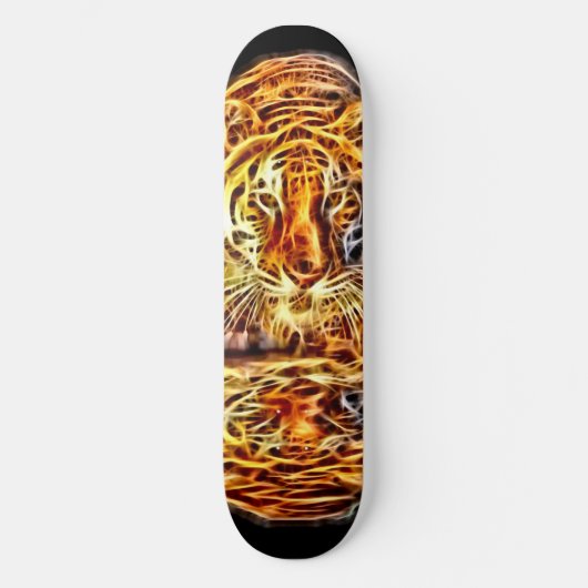 Tiger Spirit Custom Pro Park Board Skateboard (Vorderseite)