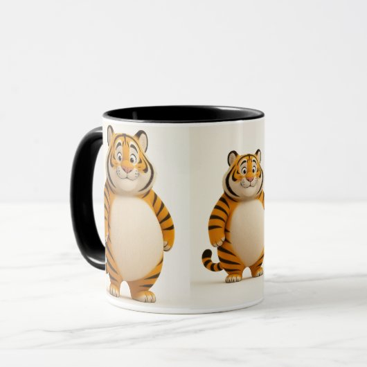Tiger Spirit Energy Tasse (Vorderseite Links)