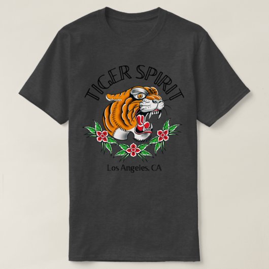 Tiger Spirit LA T-Shirt (Design vorne)