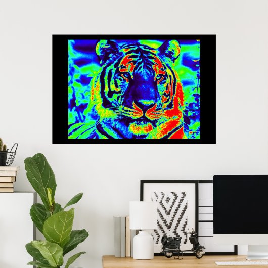 Tiger Spirit Poster (Heimbüro)