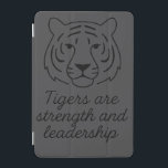 Tiger Spirit: Stärke und Führung iPad Mini Hülle<br><div class="desc">Ein mutiges Tigerdesign,  das Stärke und Führung repräsentiert - perfekt für diejenigen,  die mit Mut führen.</div>