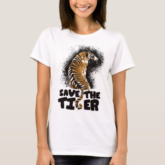 Tiger-Spritzer T-Shirt
