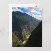 Tiger Sprungschlucht Postkarte (Vorne/Hinten)