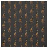 Tiger-Stammes- Anpirschen Stoff (Muster)
