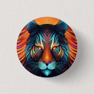 Tiger Stare! Button