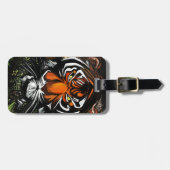 Tiger Stare Gepäckanhänger (Vorderseite horizontal)