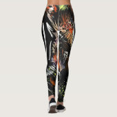 Tiger Stare Leggings (Rückseite)