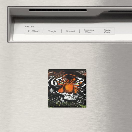 Tiger Stare Magnet (In Situ (Geschirrspüler))