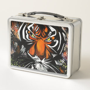 Tiger Stare Metall Brotdose