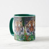 Tiger Stare Tasse (Vorderseite Links)