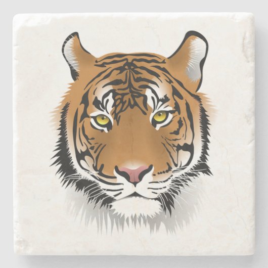 Tiger Steinuntersetzer (Vorderseite)