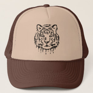 Tiger Stencil Truckerkappe