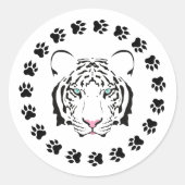 Tiger Sticker (Vorderseite)