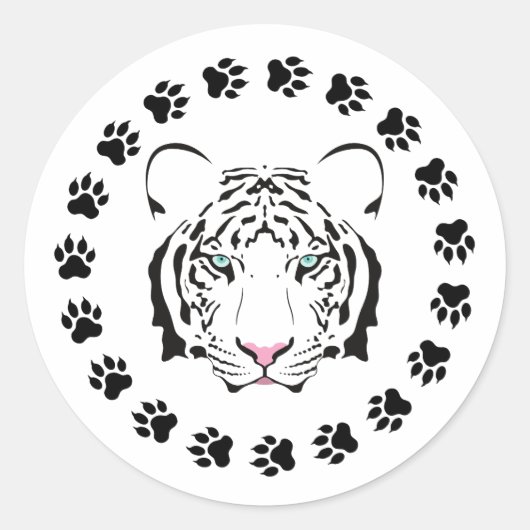 Tiger Sticker (Vorderseite)