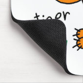 Tiger-Stickfigur-Mauspad Mousepad (Ecke)