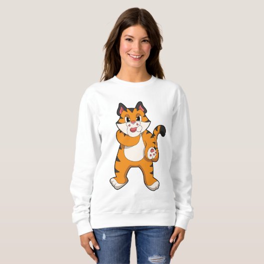 Tiger still sweatshirt (Vorne ganz)