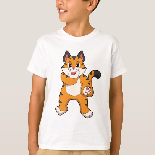Tiger still T-Shirt (Vorderseite)
