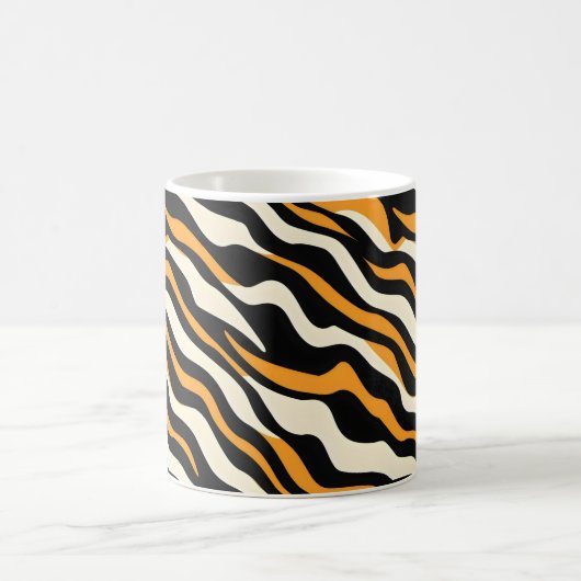 Tiger Stipes Pattern Kaffeetasse (Mittel)