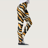 Tiger Stipes Pattern Leggings (Rechts)